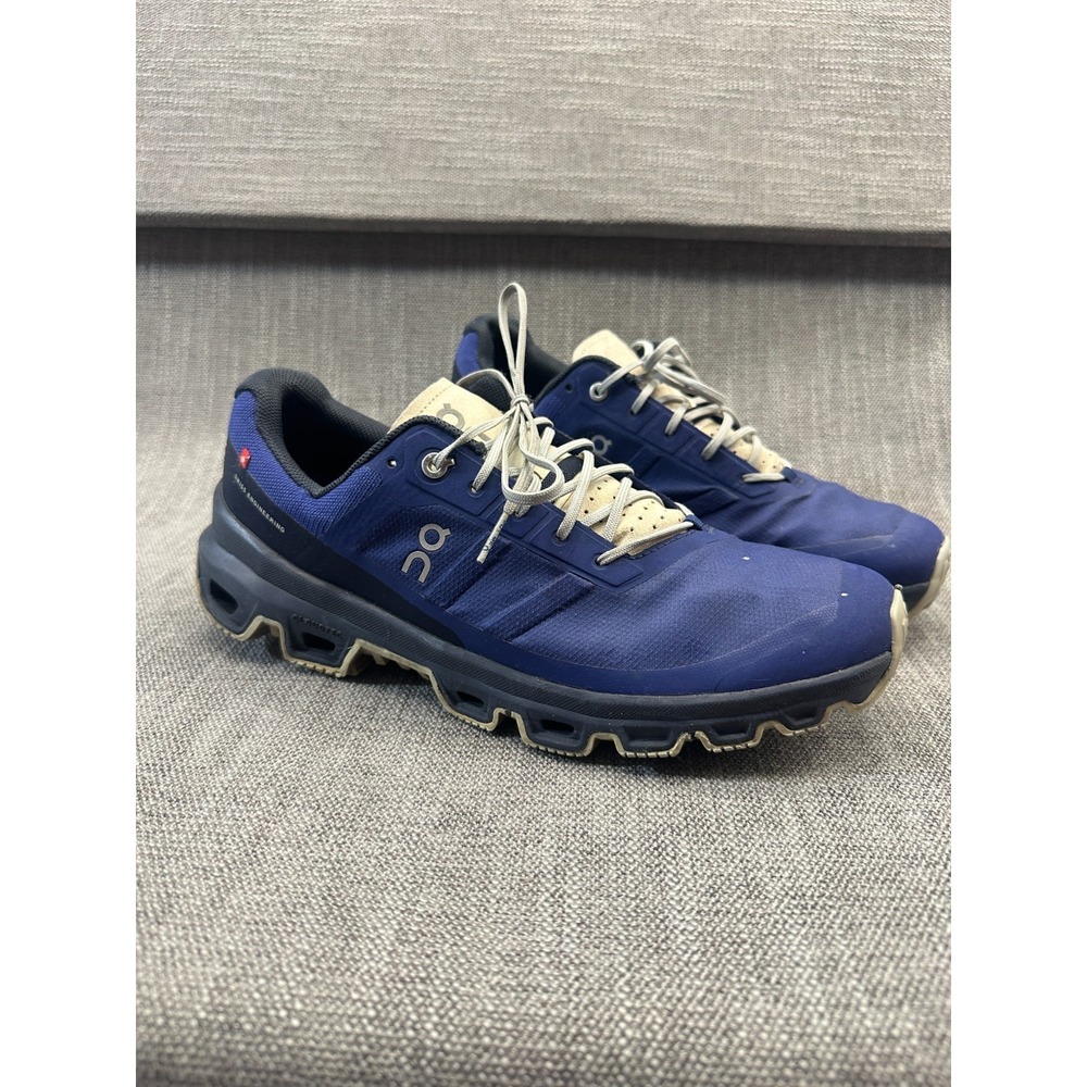 On Cloudventure 3.0 32-99052 Mens 10 Sneaker Twilight Midnight Running Shoes